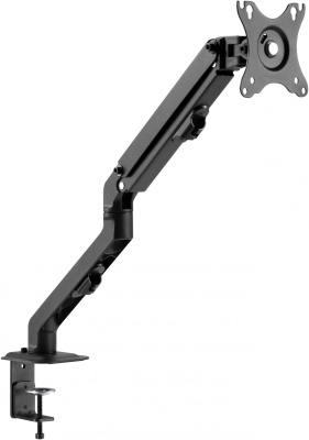 Кронштейн для мониторов Ultramounts UM728 черный 17"-27" макс.7кг крепление к столешнице поворот и наклон