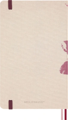 Блокнот Moleskine LIMITED EDITION SAKURA LESU09QP060 Large 130х210мм обложка текстиль 176стр. линейка твердая обложка розовый 2026
