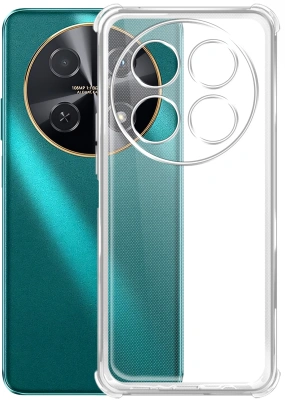 Чехол (клип-кейс) BoraSCO для Huawei Nova 12i Bumper Case прозрачный (73427)