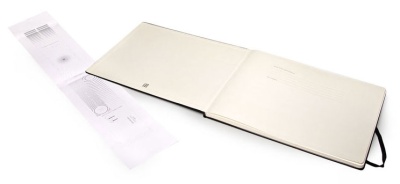 Блокнот для акварели Moleskine ART WATERCOLOUR ARTMM803 90x140мм 60стр. твердая обложка черный