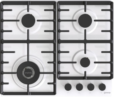 Газовая варочная поверхность Gorenje GW642SYW белый