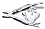 Мультитул Victorinox SwissTool MX Clip (3.0327.MKB1) 115мм 26функц. серебристый блистер