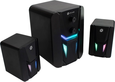 Колонки Оклик OK-423 2.1 черный 11Вт