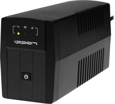 Источник бесперебойного питания Ippon Back Basic 1050 Euro 600Вт 1050ВА черный