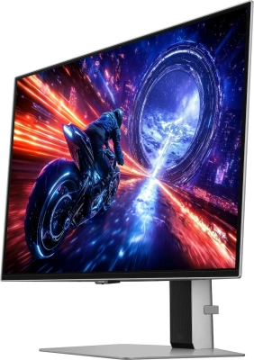 Монитор Samsung 27" Odyssey OLED G6 S27FG602SIXCI серебристый OLED LED 16:9 HDMI матовая HAS Piv 300cd 178гр/178гр 2560x1440 500Hz FreeSync Premium Pro DP 2K USB 6.9кг