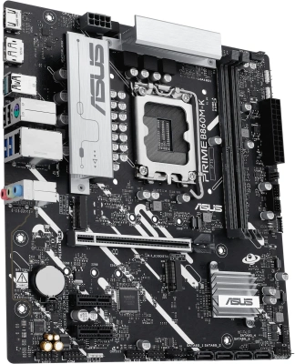 Материнская плата Asus PRIME B860M-K Soc-1851 Intel B860 2xDDR5 mATX AC`97 8ch(7.1) 2.5Gg RAID+HDMI+DP