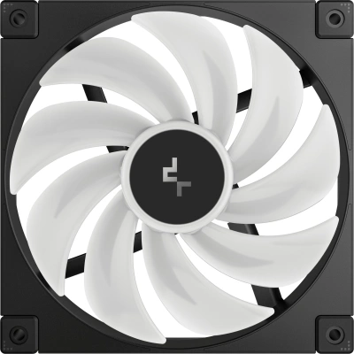 Вентилятор для корпуса Deepcool FD14 ARGB 140х140x25 черный 4-pin 25.6дБ (R-FD14-BKAPN1-G) Ret