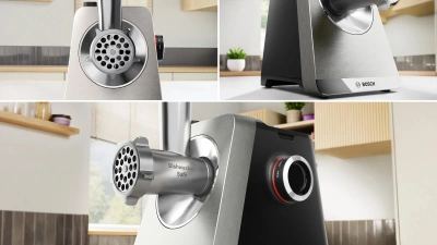 Мясорубка Bosch Series 8 MFWS820M 2500Вт черный