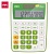 Калькулятор настольный Deli E1238/GRN зеленый 12-разр.