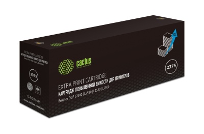 Картридж лазерный Cactus CS-TN2375-MPS TN-2375X черный (10400стр.) для Brother DCP L2500/L2520/L2540/L2560