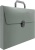 Портфель Бюрократ -BPP01GREY 1 отдел. A4 пластик 0.7мм серый