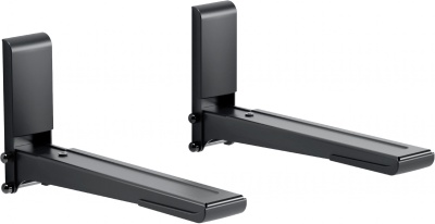 Кронштейн для СВЧ Holder MWS-2003 черный макс.40кг настенный фиксированный