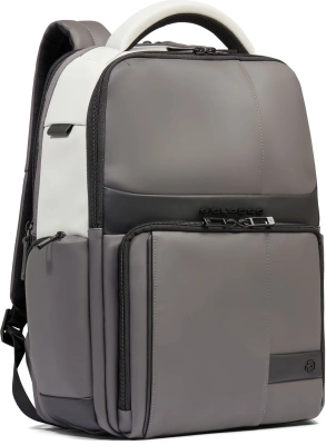 Рюкзак мужской Piquadro Wollem Rubber CA6239W129W/GRN серый/черный полиуретан
