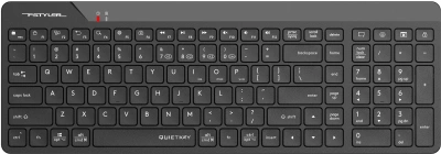 Клавиатура A4Tech FBK23 AS черный USB беспроводная BT/Radio