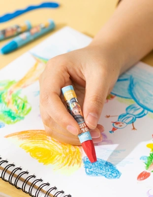 Масляная пастель Deli EC20114 Color Emotion шестигранные 18цв. пл.кор.