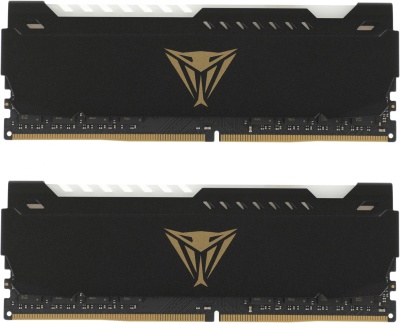 Память DDR4 2x8GB 3600MHz Patriot PVSR416G360C0K Viper Steel RGB RTL Gaming PC4-28800 CL20 DIMM UDIMM 288-pin 1.35В dual rank с радиатором Ret
