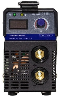 Сварочный аппарат Аврора Вектор 2300 кейс инвертор ММА 6.3кВт (кейс в компл.)