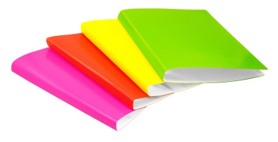 Папка с 20 прозр.вклад. Бюрократ Неон DNE07V20YEL A4 пластик 0.7мм желтый