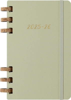 Еженедельник Moleskine ACADEMIC SPIRAL Large 150х210мм 200стр. спираль киви
