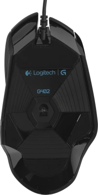 Мышь Logitech Hyperion Fury G402 черный оптическая 4000dpi USB 7but (910-004070)