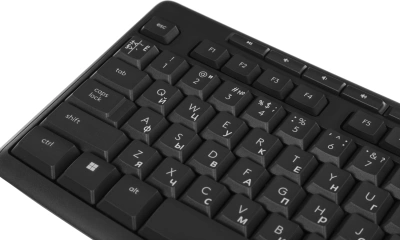 Клавиатура + мышь Logitech MK295 клав:черный мышь:черный USB беспроводная Multimedia (920-009813)
