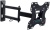 Кронштейн для телевизора Kromax OPTIMA-214 черный 20"-43" макс.30кг настенный поворотно-выдвижной и наклонный Кронштейн для телевизора Kromax OPTIMA-214 черный 20"-43" макс.30кг настенный поворотно-выдвижной и наклонный