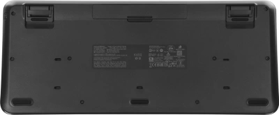 Клавиатура Logitech K650 черный USB беспроводная BT/Radio Multimedia (подставка для запястий) (920-010954)