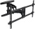 Кронштейн для телевизора Kromax ATLANTIS-65 черный 40"-90" макс.45кг настенный поворотно-выдвижной и наклонный