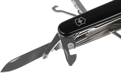Нож перочинный Victorinox SwissChamp (1.6795.3) 91мм 33функц. черный карт.коробка