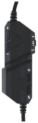 Наушники с микрофоном Acer AHW120 черный 2.1м мониторные USB оголовье (ZL.HDSCC.01C)