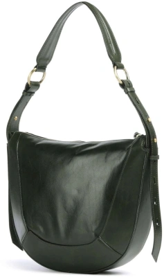Сумка женская The Bridge Fedora 04320401/I2 темно-зеленая натур.кожа