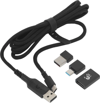 Мышь A4Tech Bloody R72 Pro черный оптическая 26000dpi беспров. USB-C 7but