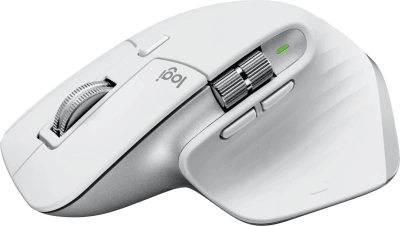 Мышь Logitech MX Master 3S светло-серый оптическая 8000dpi беспров. BT/Radio USB 5but (910-006566)