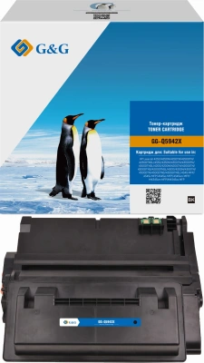 Картридж лазерный G&G GG-Q5942X Q5942X/Q1338A/Q1339A/Q5945A черный (20000стр.) для HP LJ 4250/4250N/4250TN/4250DTN/4250DTNSL/4350/4350N/4350TN/4350DTN/4350DTNSL/4200/4200N/4200TN/4200DTN/4200DTNS/4200DTNSL/4300/4300N/4300TN/4300DTN/4300DTNS/4300DTNSL/4345