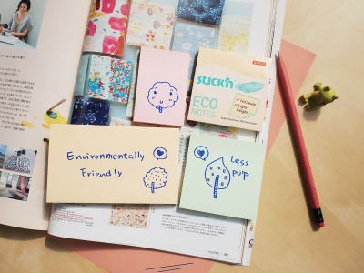 Блок самоклеящийся бумажный Stick`n ECO 21746 76x76мм 100лист. 60г/м2 пастель розовый