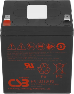 Батарея для ИБП CSB HR 1221W F2 12В 5Ач