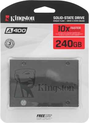 Накопитель SSD Kingston SATA-III 240GB SA400S37/240G A400 2.5"