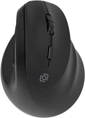 Мышь Оклик 688MW ERGO черный оптическая 2400dpi silent беспров. BT/Radio USB 6but (2070320)