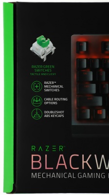 Клавиатура Razer BlackWidow V3 TKL механическая черный/черный USB Multimedia for gamer LED (RZ03-03490700-R3R1) кабель 1.8м