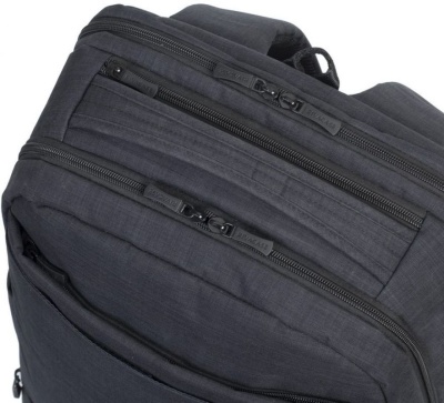 Рюкзак для ноутбука 17.3" Riva 8365 черный полиэстер (8365 BLACK)