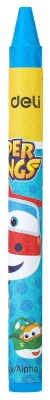 Восковые мелки Deli EC21020 Super Wings 24цв. картон.кор./европод.