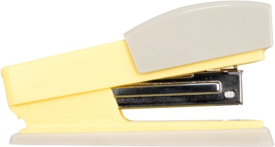 Степлер Kw-Trio 055X6-YEL Swing Standing 24/6 26/6 (20листов) желтый 100скоб пластик коробка