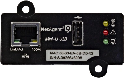 Адаптер SNMP Powercom DS807 10M/100M 1-port Internal NetAgent USB