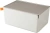 Короб для хранения Deli XDM14grey 1отд. 317x212x135мм серый/серый пластик Короб для хранения Deli XDM14grey 1отд. 317x212x135мм серый/серый пластик