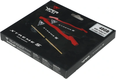 Память DDR5 2x24GB 7600MHz Patriot PVX548G76C36K Viper Xtreme 5 RTL Gaming PC5-60800 CL36 DIMM UDIMM ECC 288-pin 1.45В с радиатором Ret