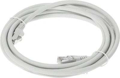 Патч-корд Lanmaster LAN-PC45/S6-3.0-GY FTP RJ-45 вил.-вилка RJ-45 кат.6 3м серый LSZH (уп.:1шт)