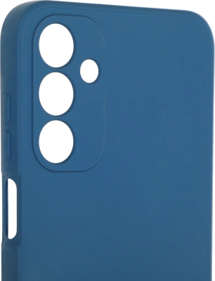 Чехол (клип-кейс) BoraSCO для Samsung Galaxy A15 Microfiber Case синий (72893)