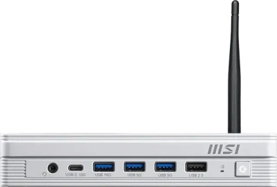 Неттоп MSI Pro DP10 A14MG-010BRU i7 14700 (2.1) UHDG 770 без ОС 2x2.5GbitEth WiFi BT 120W белый (936-B21012-010)
