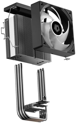 Устройство охлаждения(кулер) ID-Cooling SE-903-XT V2 ARGB Soc-AM5/AM4/1200/1700/1851 серебристый/черный 4-pin 14-29.1dB Al+Cu 150W 390gr Ret (SE-903-XT V2 ARGB)
