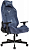 Кресло игровое Knight N1 Fabric синий Light-27 с подголов. крестов. металл